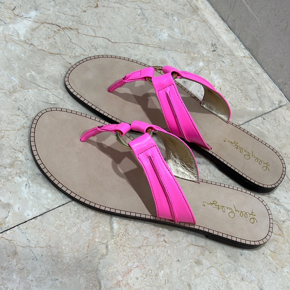 Brand New Never Worn Lilly Pulitzer Sandals!